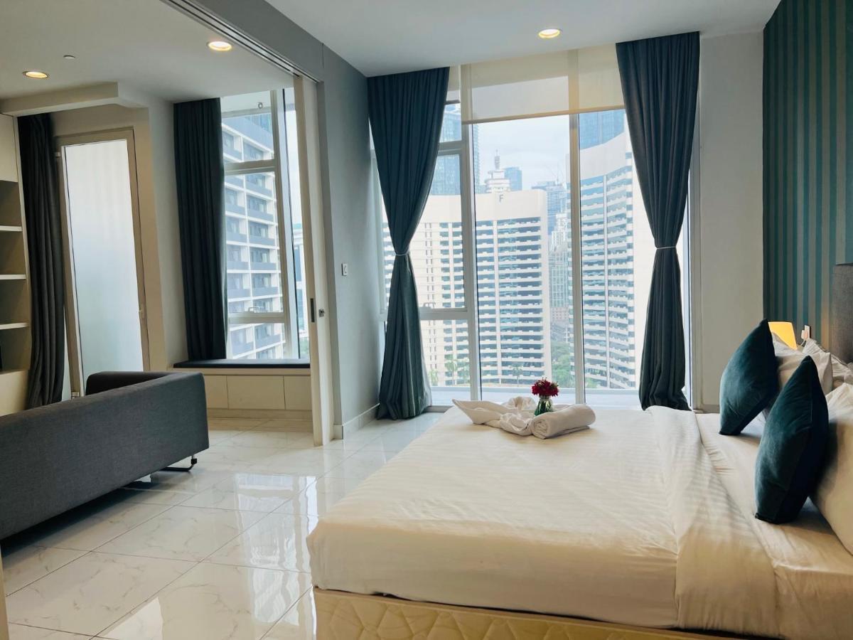 Ferienwohnung The Platinum Klcc By Infinity Pool Kuala Lumpur Exterior foto